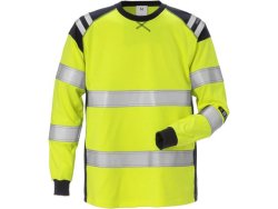 T-Shirt Flam Kl 3 Gul/Marin 2XL