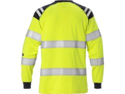 T-Shirt Flam Kl 3 Dam Gul/Marin 2XL