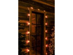 Ljusslinga 30 amber LED 9,57m svart