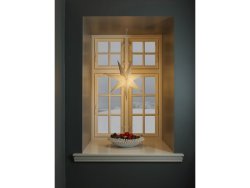 Pappersstjrna Star 60cm greige