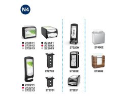 Servett TORK Pre N4 2-lag vit 500/FP