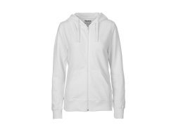 Hoodie zip NEUTRAL O83301 dam vit XS