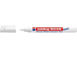 Mrkpenna EDDING 8046 industri 1-3mm vit