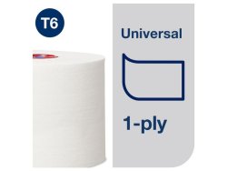 Toalettpapper TORK Uni T6 1-lag 27/FP