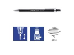 Stiftpenna STAEDTLER 778 0,5mm svart