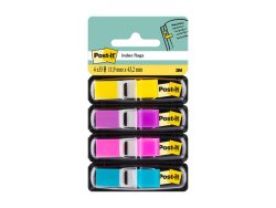 Index POST-IT 683 12X43mm neon 4/FP
