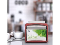 Dispenser TORK N4 Xpressnap S r�d