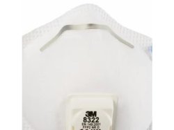 Andningsskydd 3M FFP2 8322 ventil 10/FP