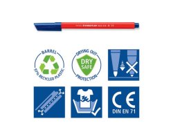 Fiberpenna STAEDTLER 326 1mm rd