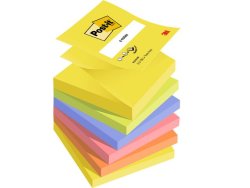 Notes POST-IT Z-block 76x76mm rainbow