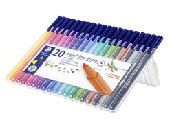 Fineliner STAEDTLER Triplus 1,0mm 20/FP