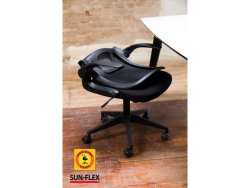 Kontorsstol SUN-FLEX Hideaway svart