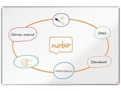 Whiteboard NOBO premium stl 180x120cm