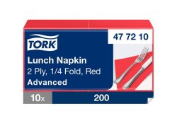 Servett TORK Lunch 2-lag 200/fp rd