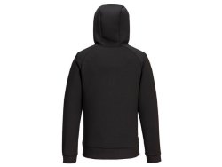 Hoodie halfzip PW DX467 svart M