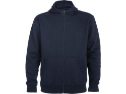 Hoodie zip ROLY Montblanc uni marin M