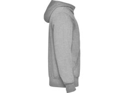 Hoodie zip ROLY Montblanc uni grmel XL