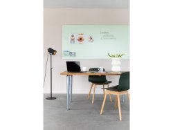 Glastavla LEGAMASTER matt 100x150cm l.gr