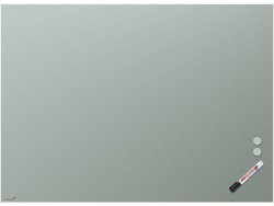 Glastavla LEGAMASTER matt 90x120cm l.gr