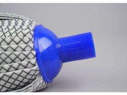 Minisvabbgarn med band 25cm
