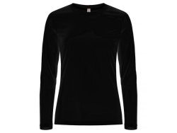 T-shirt funktion L� 029041 dam svart XS