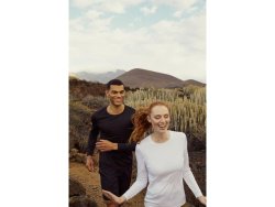 T-shirt funktion L� 029041 dam svart XS