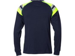 T-shirt Flam FRISTAD 7098 marin dam S