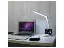 Skrivbordslampa UNILUX Kapa Led vit