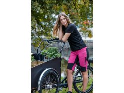 T-shirt Venice GOTS dam marin S