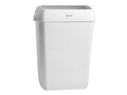 Papperskorg KATRIN 50L med lock vit