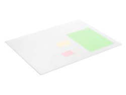 Skrivunderlgg DURABLE PP 65x50cm transp