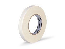 Textiltejp matt 50m x 19mm vit