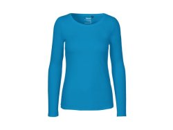 T-shirt L O81050 GOTS dam bl S