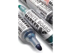 Whiteboardpenna PENTEL Maxiflo rund bl