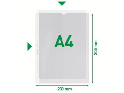 Plastficka LEITZ PP 0,13 A4