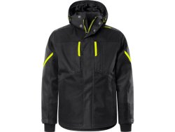 Vinterjacka Airtech 4058 Svart/Gul XS
