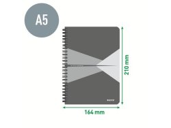 Anteckningsblock LEITZ  A5 linj gr