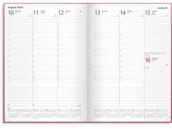 Kalender Weekly A5 2026 konstl inb rosa