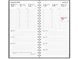 Kalender Minister 2026 svart