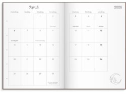 Kalender Doodle inbunden