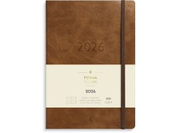 Kalender Agency Forma Deluxe 2026 brun