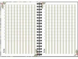 Kalender Life Planner Floral 2026
