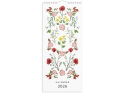 Vggkalender Lilla Blomsterkalender 2026