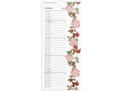 Vggkalender Lilla Blomsterkalender 2026