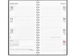 Kalender Master 2026 plast svart
