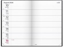 Fickagenda 2026 svart