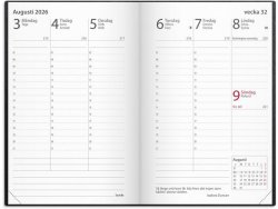Kalender Prestige 2026 konstl inb svart