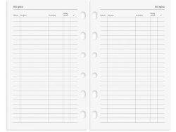 Compact Sytemkalender 2026 skinn brun