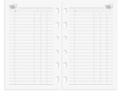 Compact Systemkalender 2026 konstl svart