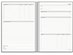 Kalender Business VIP Refill 2026